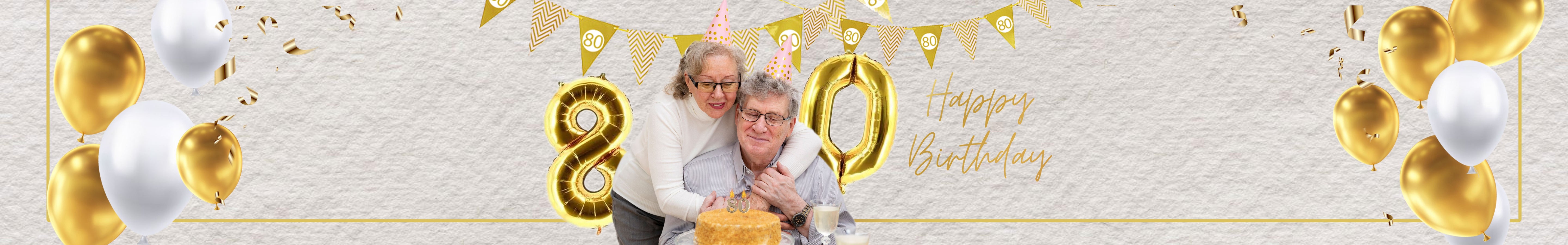 Geburtstag 80