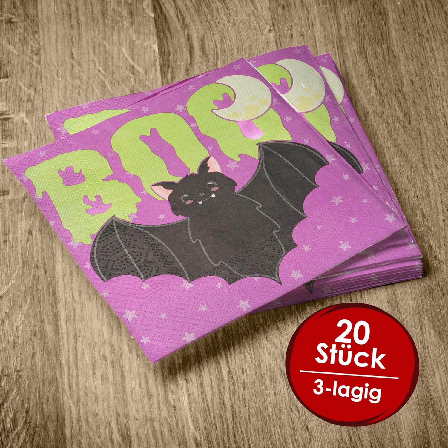 Halloween Skelett Servietten 3-lagig 20er 4