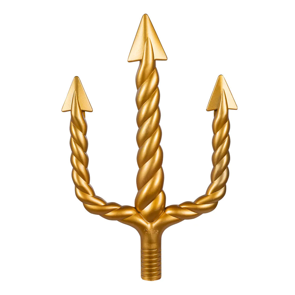 Neptun Dreizack 5-teilig 138 cm – goldene Gabel für Kostüm Karneval & Fasching 4