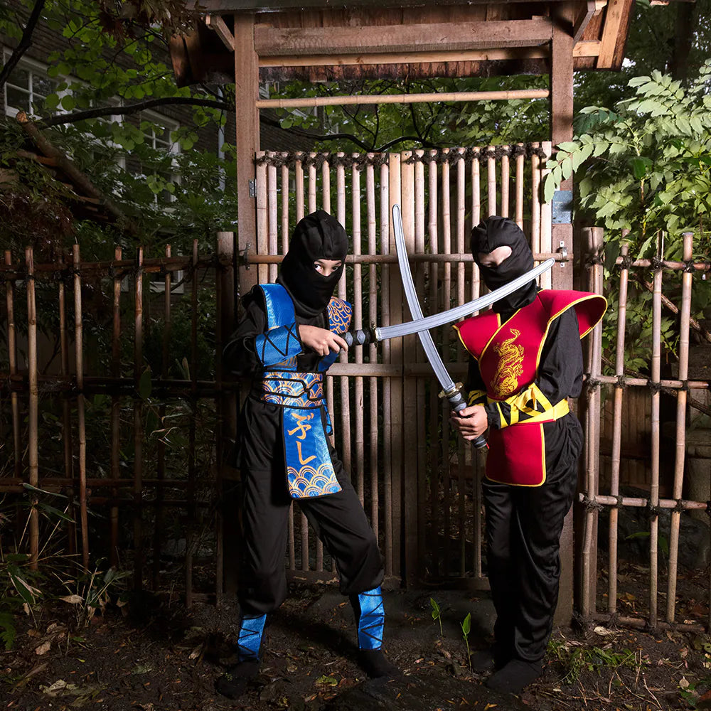 Ninjaschwert mit Scheide – Samurai Schwert 73 cm Kostümzubehör für Karneval 4