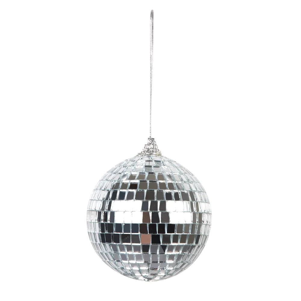 Discokugeln Set silber – 6-teilig Ø 8 cm Party Dekoration für Disco & Events 2