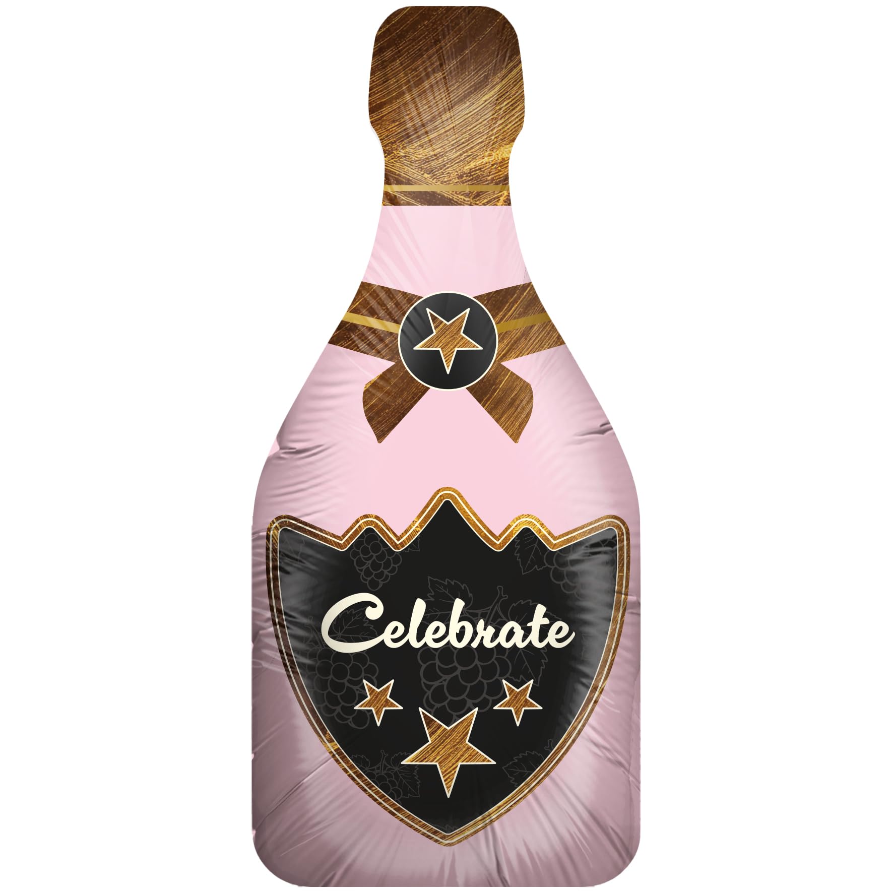 Folienballon Champagner Pink 47 x 97 cm