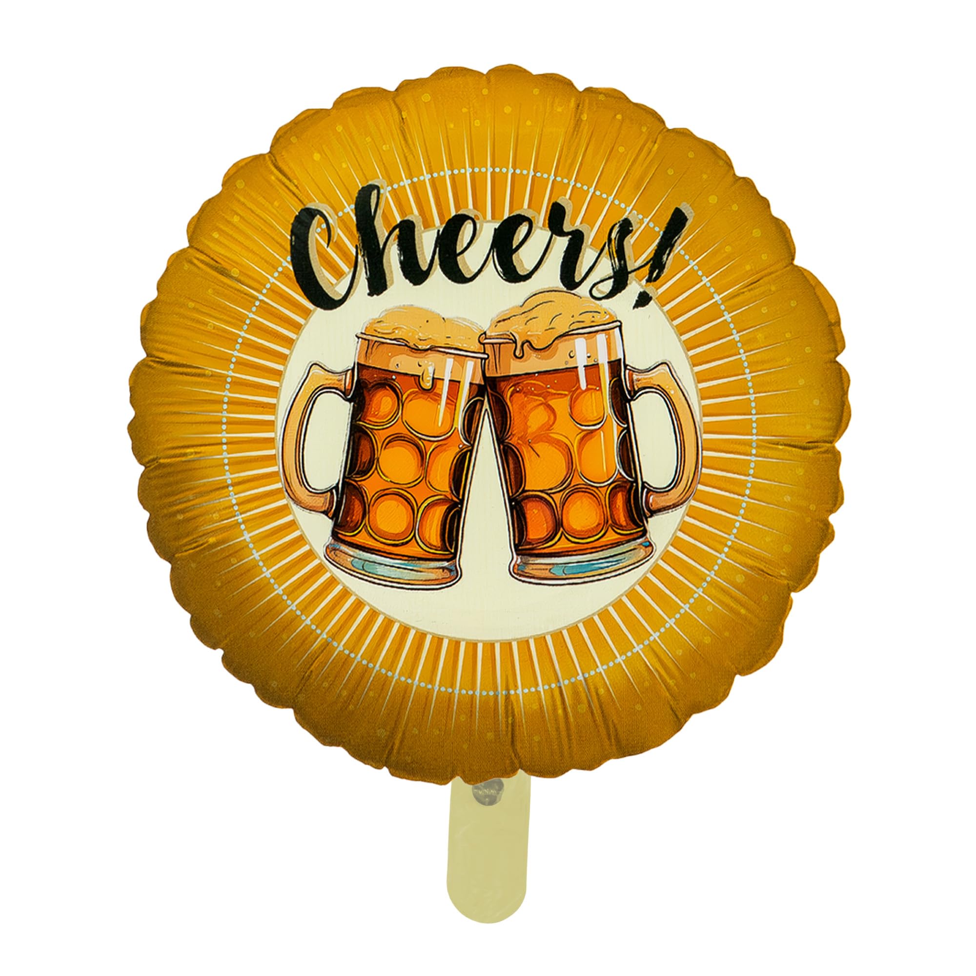 Folienballon Bier Rund 45cm