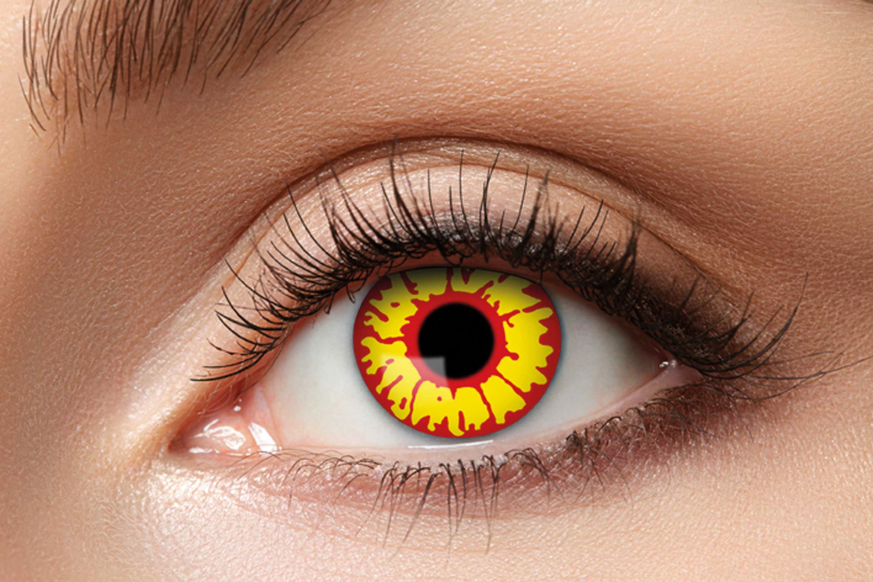 Zoelibat Eyecatcher Wochen-Kontaktlinsen Ork 2