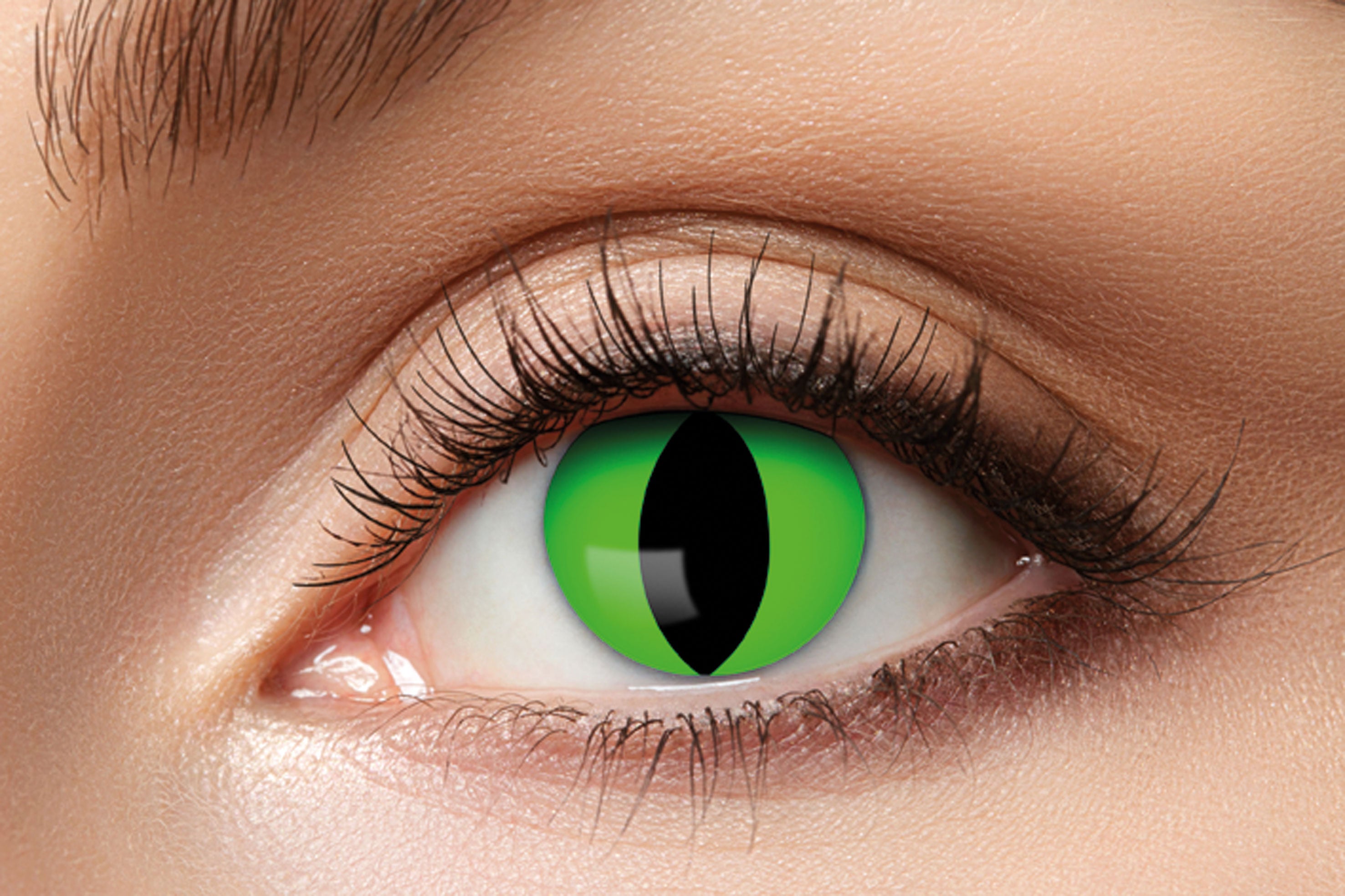 Zoelibat Eyecatcher 12 Monats-Kontaktlinsen Neon Cat