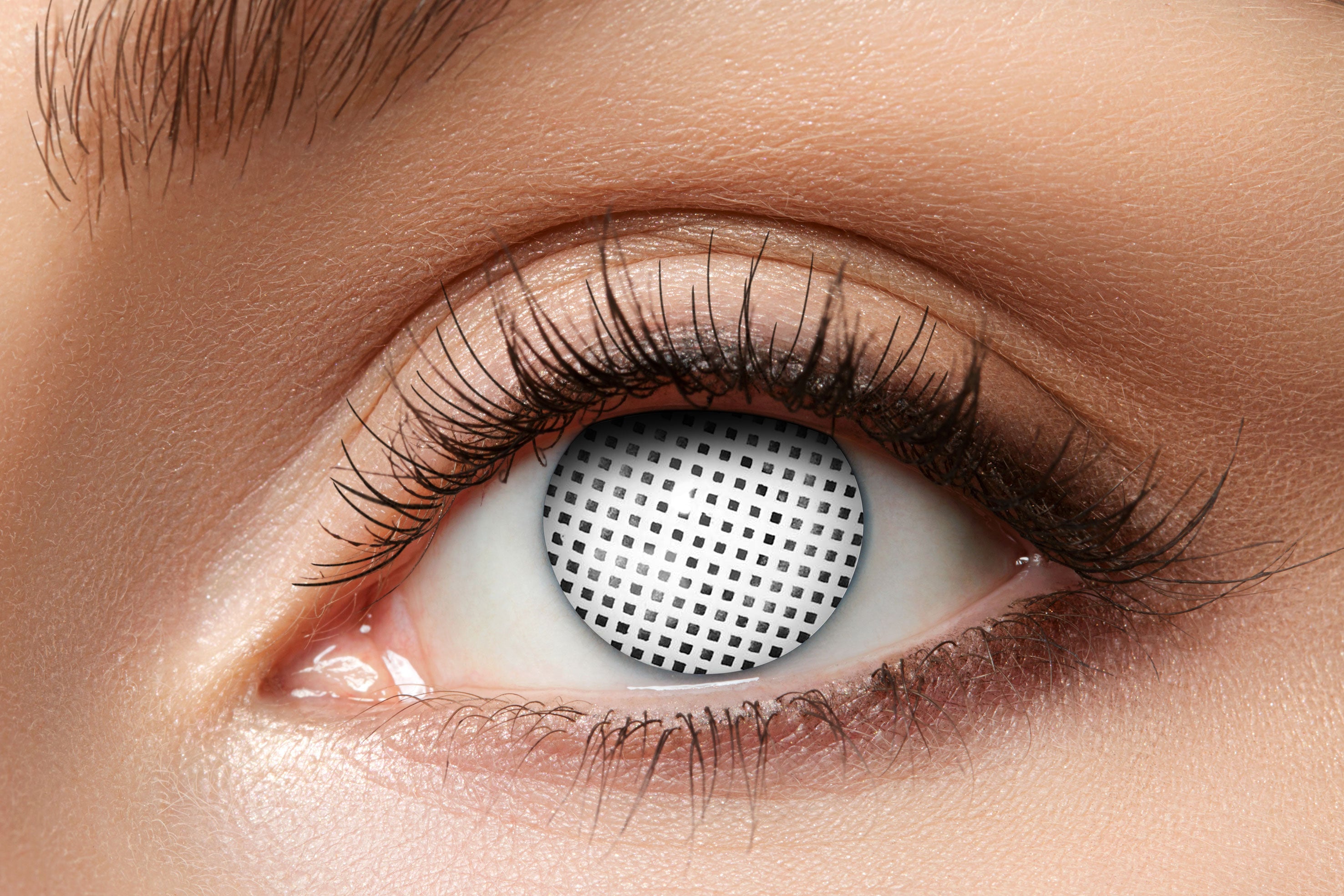 Zoelibat Eyecatcher 12 Monats-Kontaktlinsen White Screen