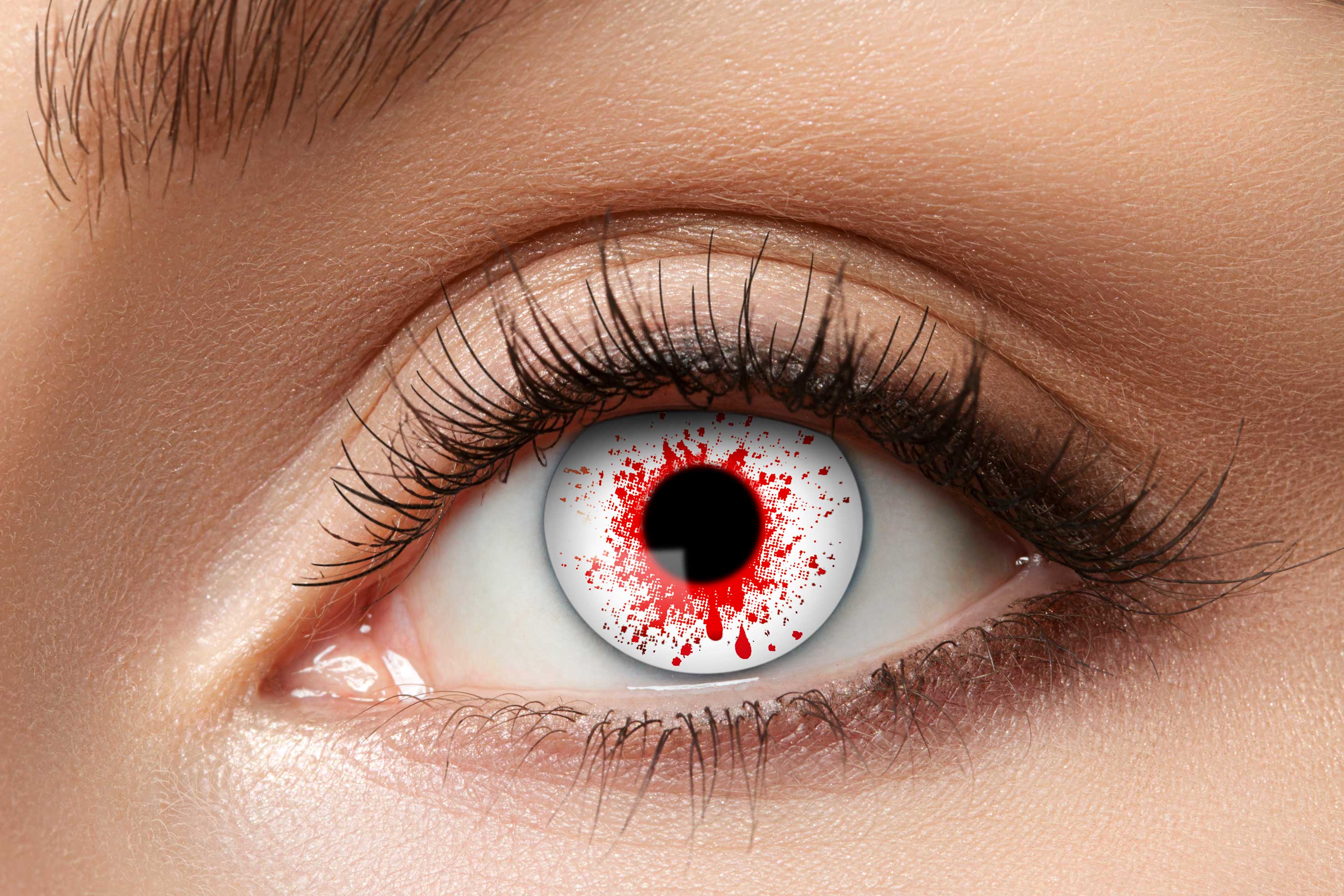 Zoelibat Eyecatcher 3 Monats-Kontaktlinsen Bloodshot 3
