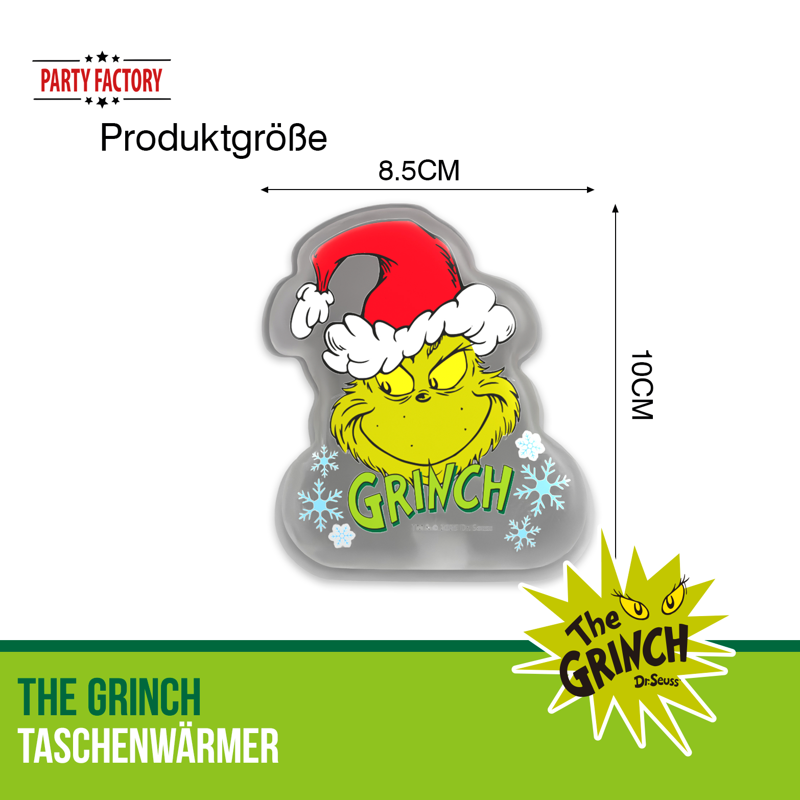 The Grinch Taschenwärmer Handwärmer für Winter Weihnachten und Geschenkideen 3