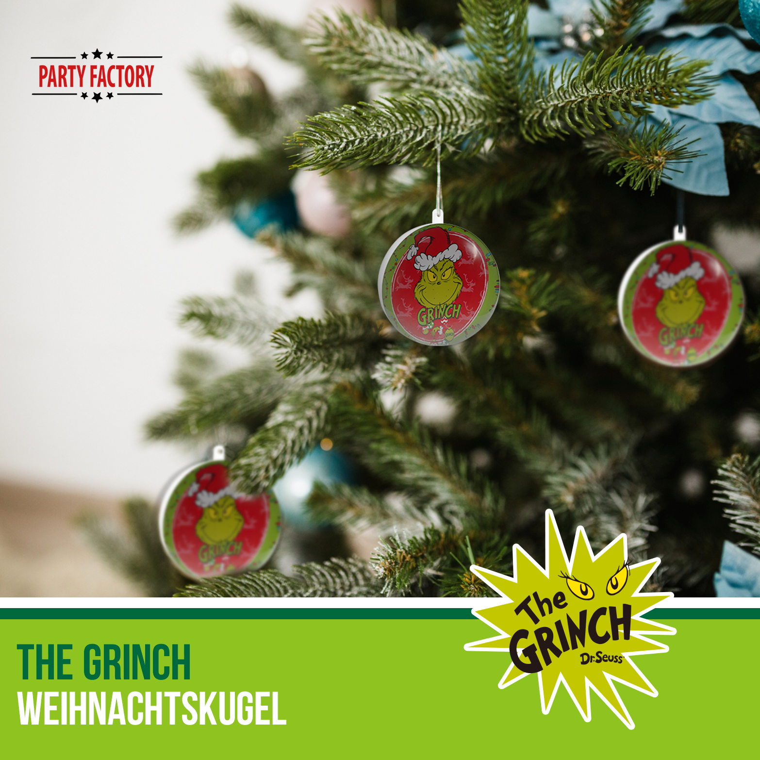 The Grinch Weihnachtskugel – festlicher Baumschmuck für Weihnachten 6