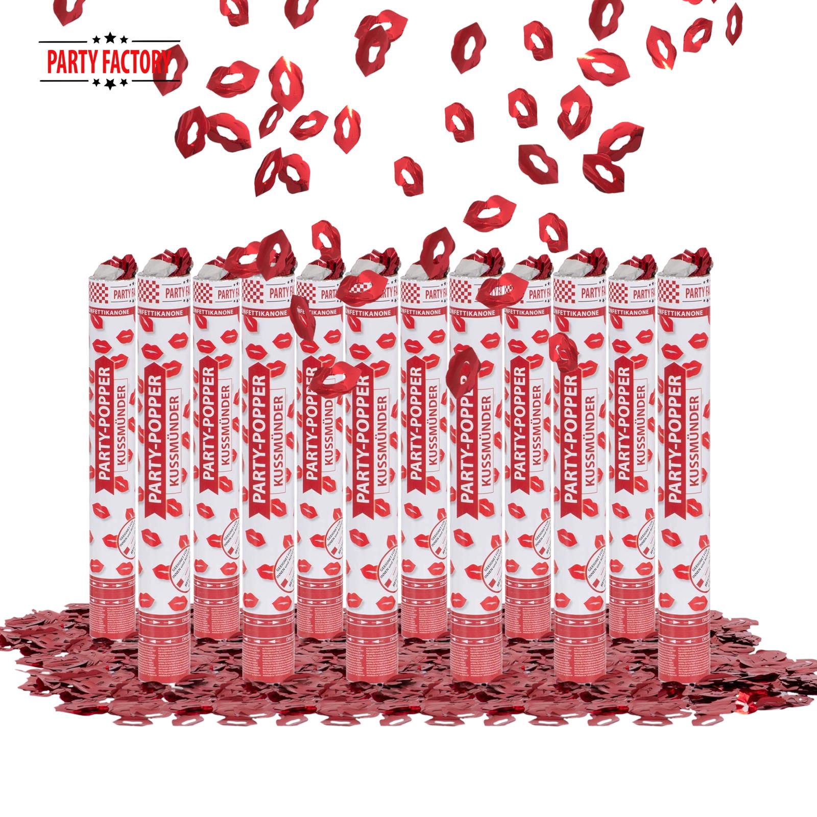 Party Popper 40cm Kussmund 2