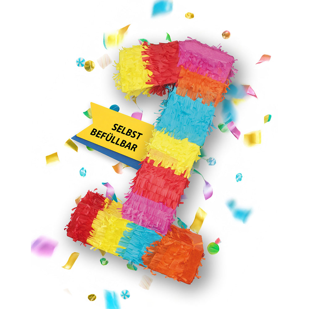 Piñata Zahl 1