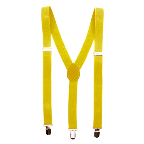 Hosenträger Gelb