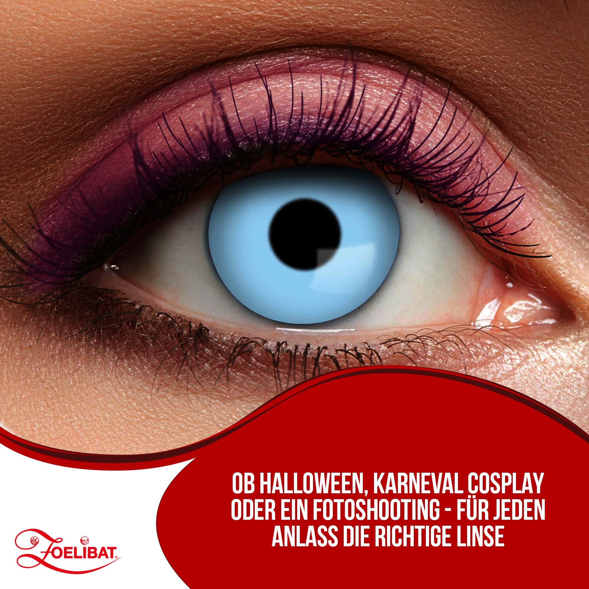 Zoelibat Eyecatcher Wochen-Kontaktlinsen Ice Blue 7
