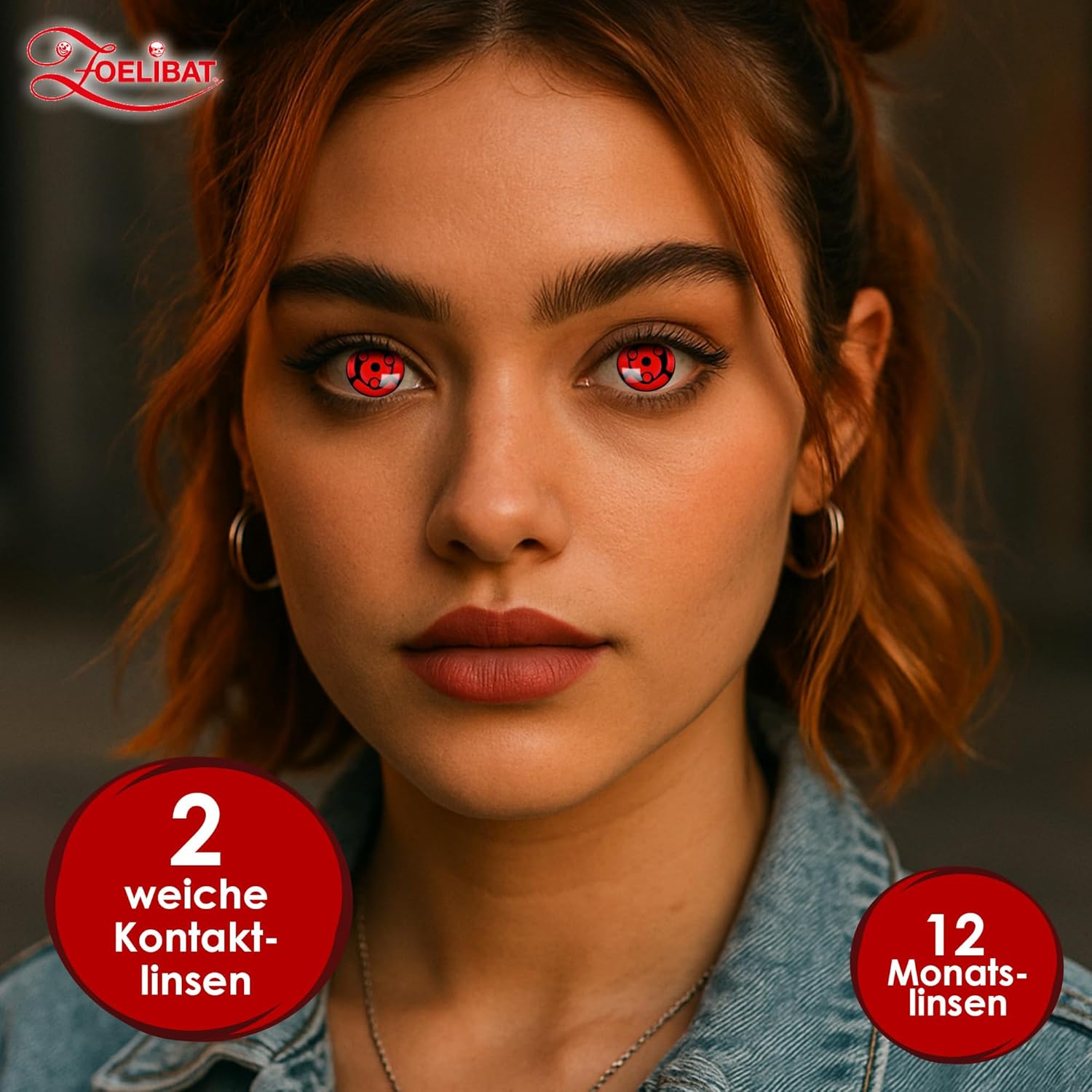 Zoelibat Eyecatcher 12 Monats-Kontaktlinsen Syaringan 2