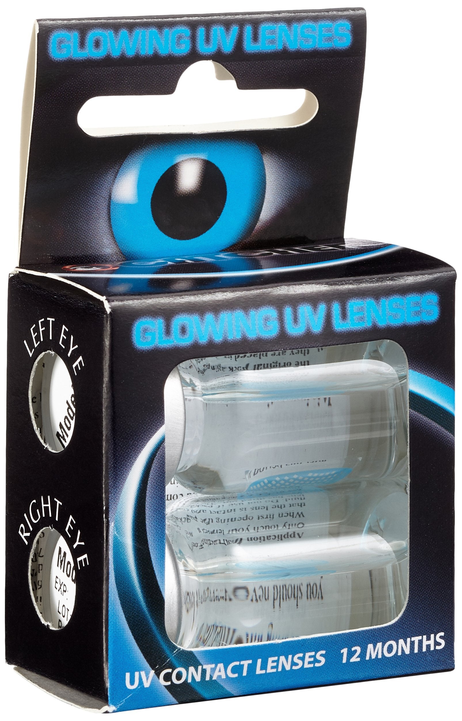 Zoelibat Eyecatcher UV 12 Monats-Kontaktlinsen Flash Blue Screen 7