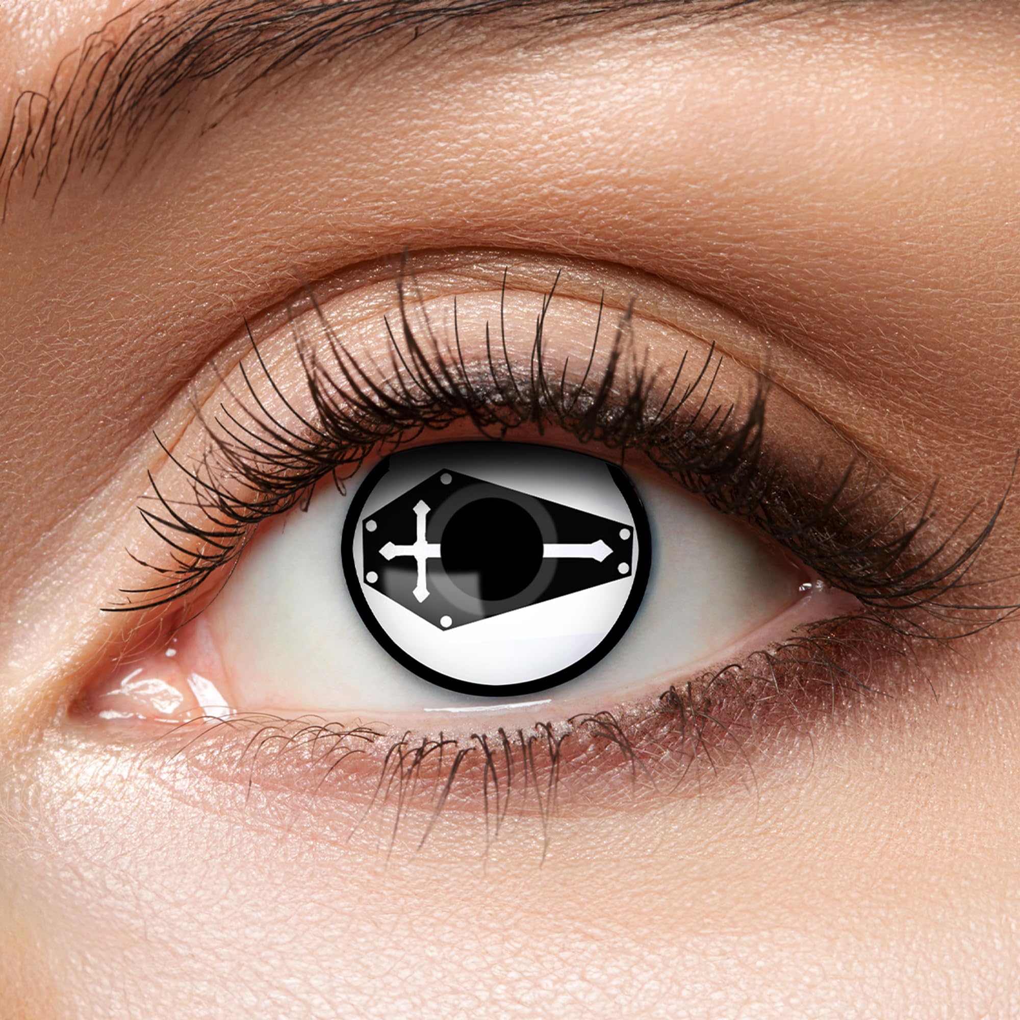 Zoelibat Eyecatcher 12 Monats-Kontaktlinsen Coffin