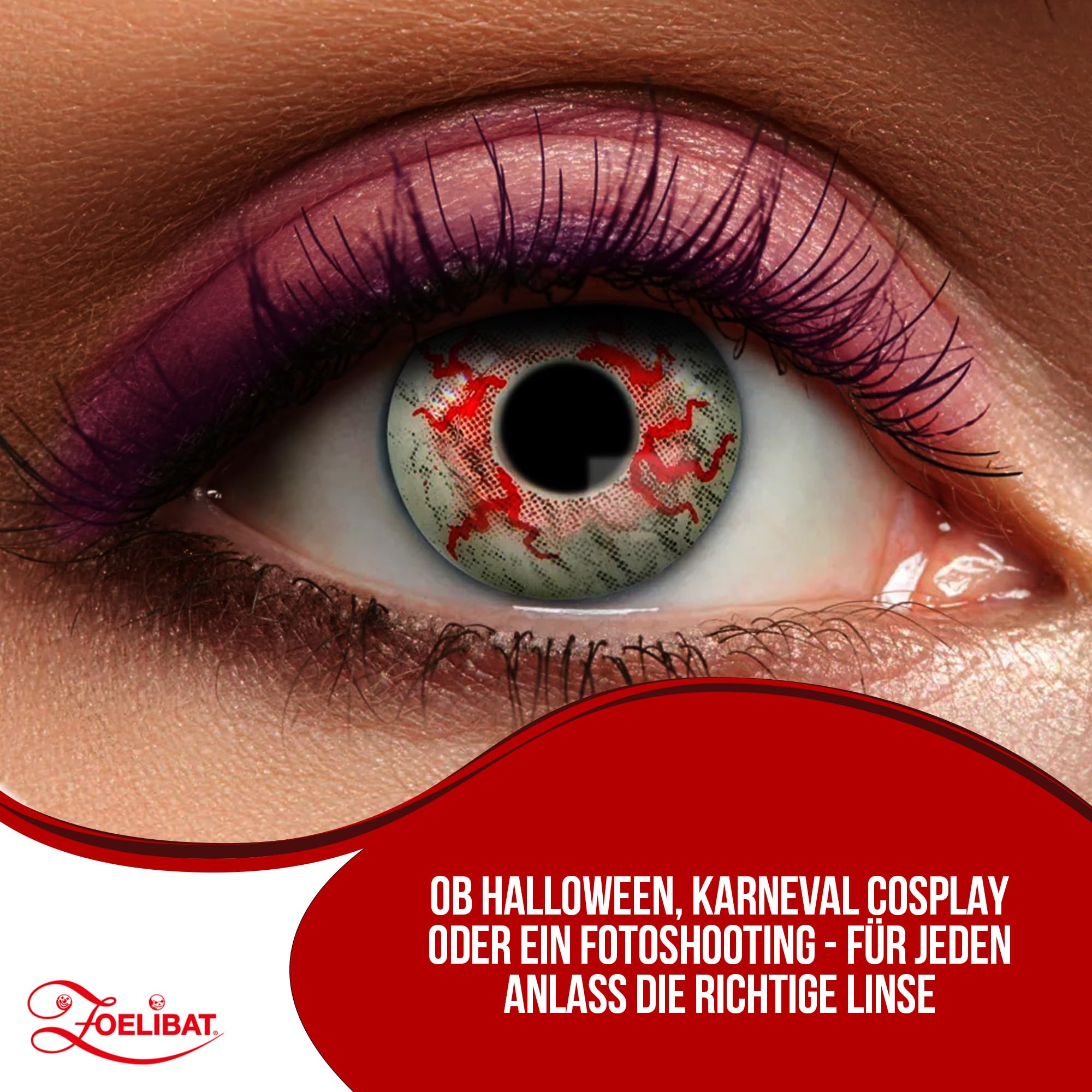 Zoelibat Eyecatcher 12 Monats-Kontaktlinsen Big Vein Eye 6
