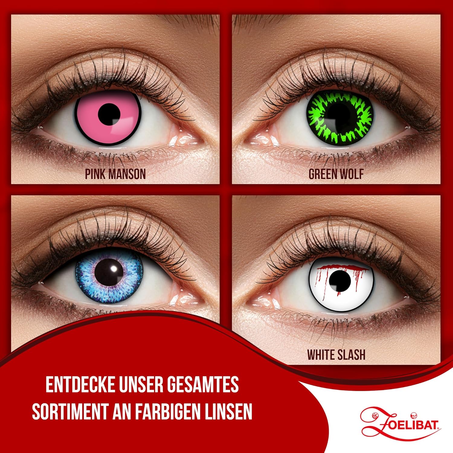 Zoelibat Eyecatcher Natürliche 12 Monats-Kontaktlinsen Tone 80 7