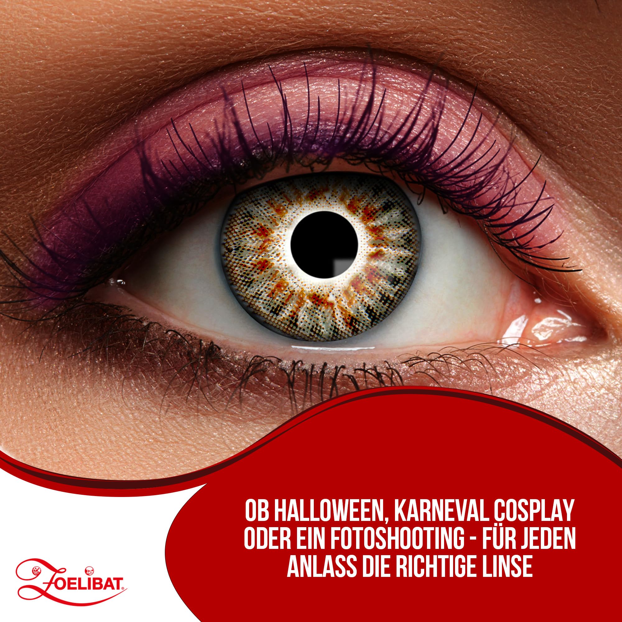 Zoelibat Eyecatcher Natürliche 12 Monats-Kontaktlinsen Grey 7
