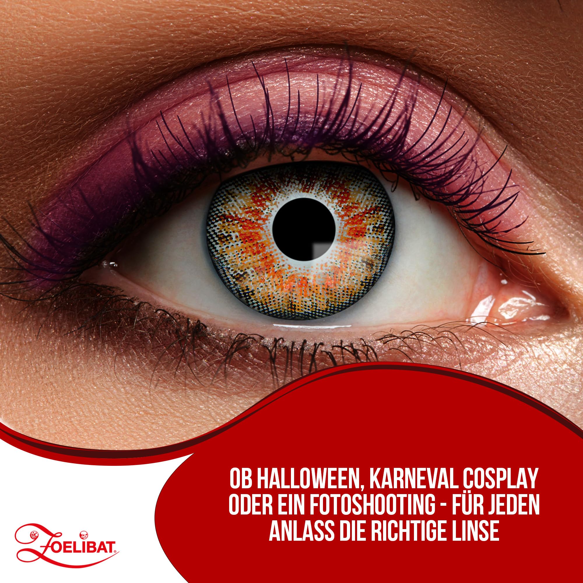 Zoelibat Eyecatcher Natürliche 12 Monats-Kontaktlinsen Honey 7