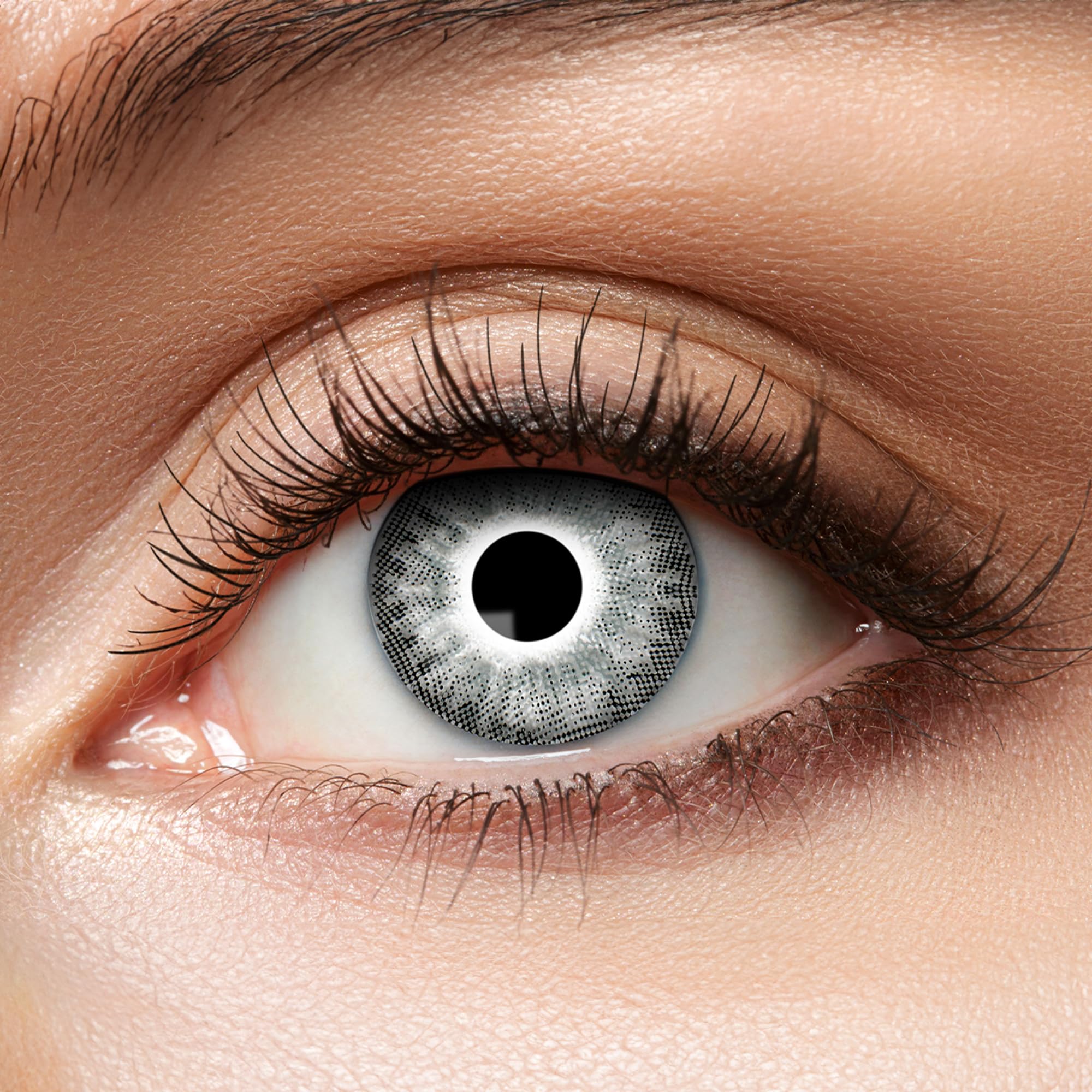 Zoelibat Eyecatcher Natürliche 12 Monats-Kontaktlinsen Sterling Grey 2