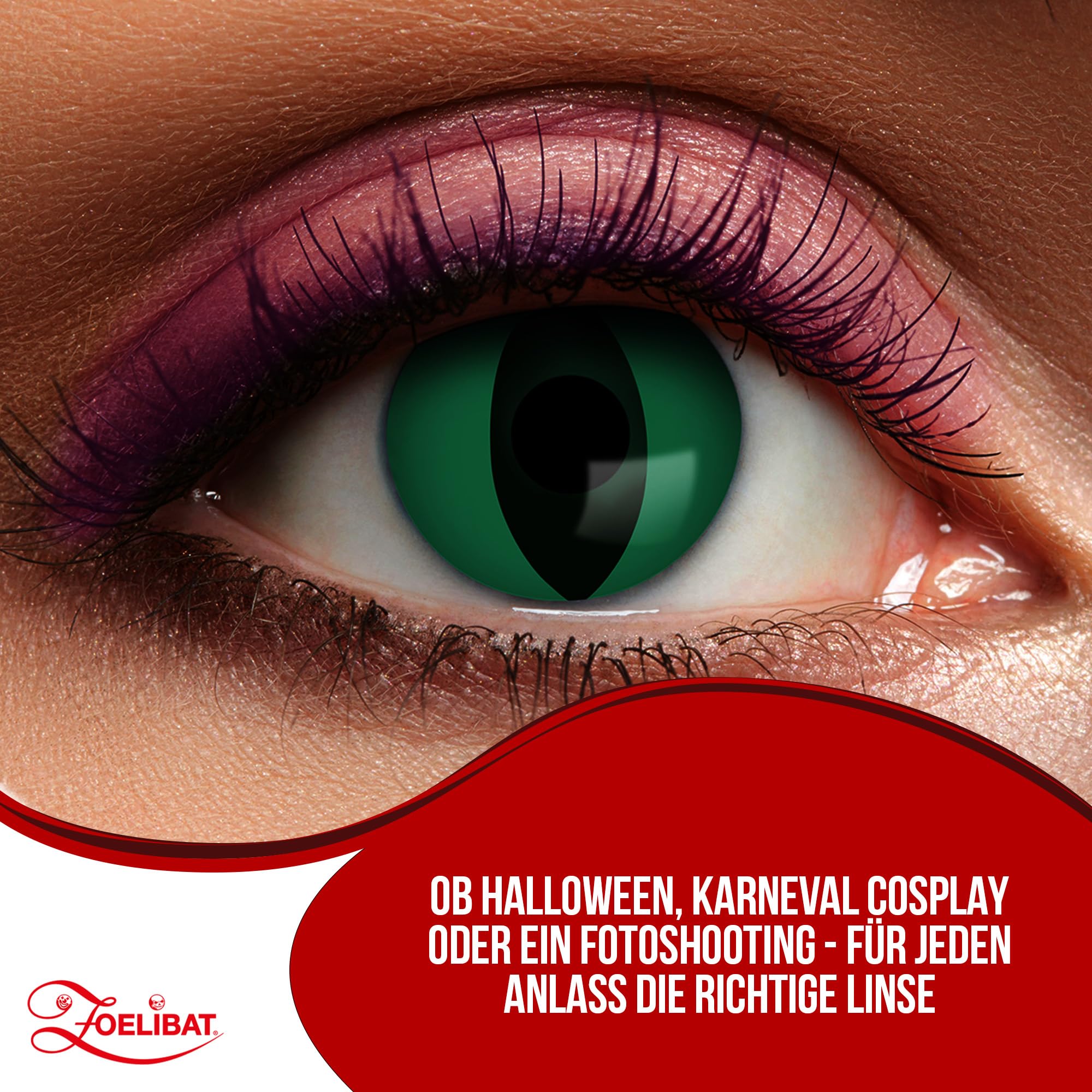 Zoelibat Eyecatcher 3 Monats-Kontaktlinsen Anaconda 6