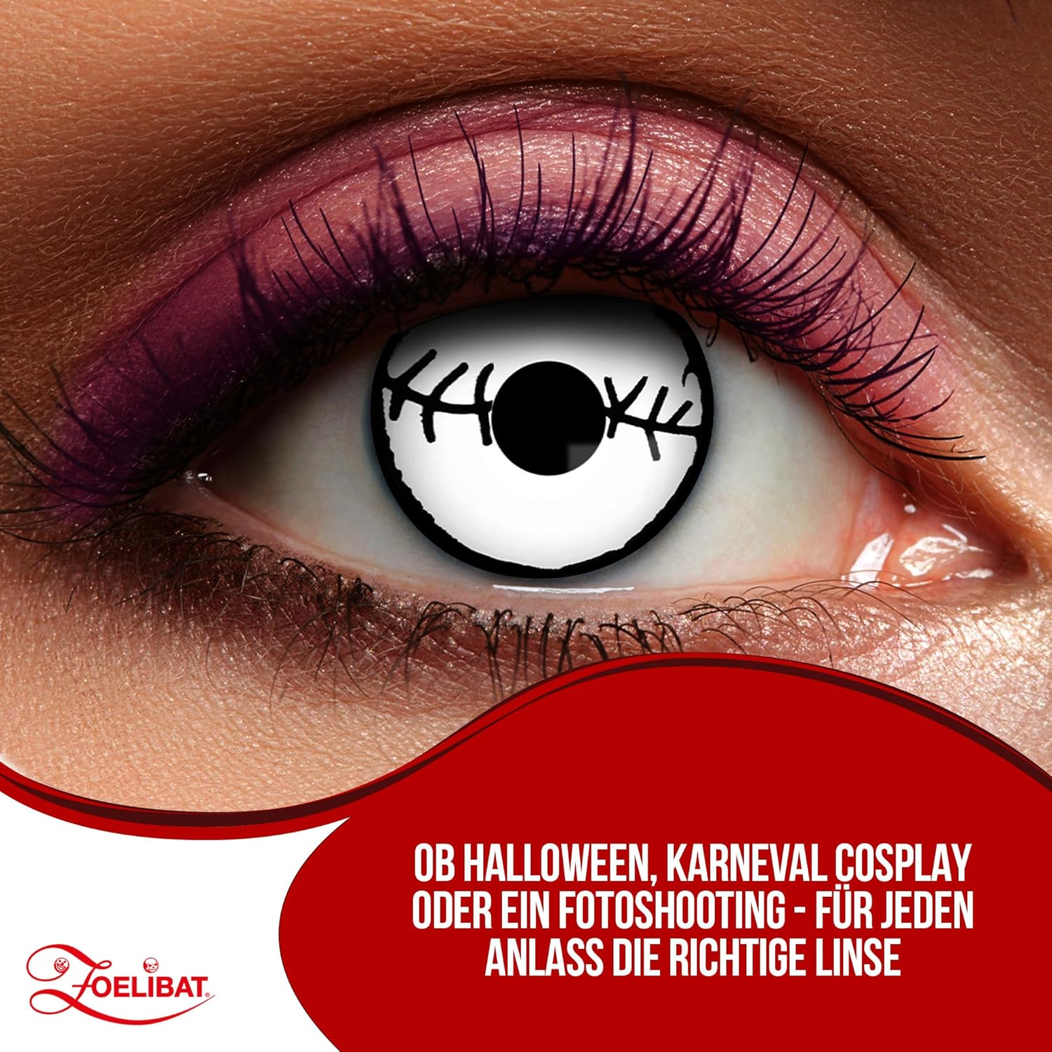 Zoelibat Eyecatcher 3 Monats-Kontaktlinsen Mummy 6