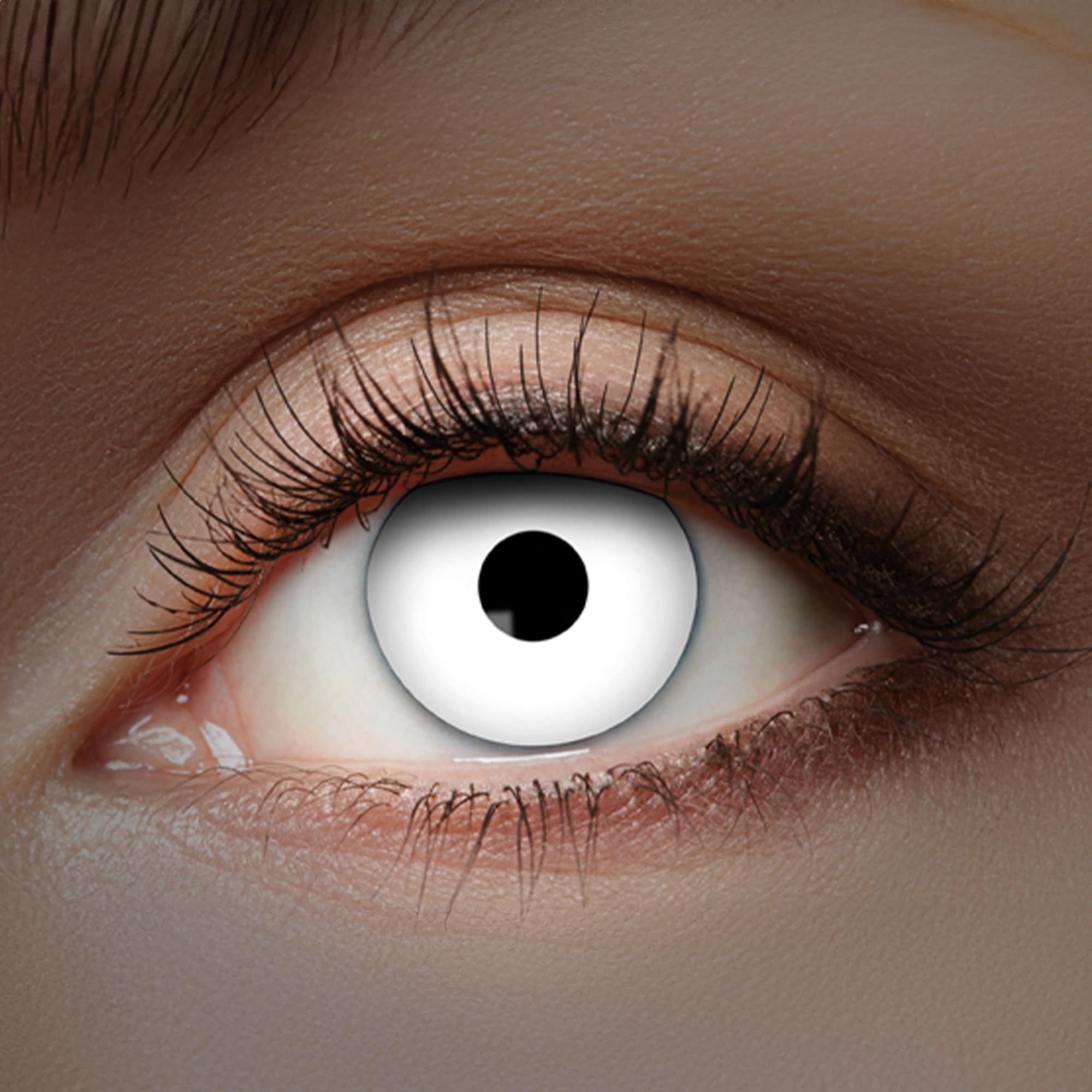 Zoelibat Eyecatcher UV 1 Monats-Kontaktlinsen Flash White