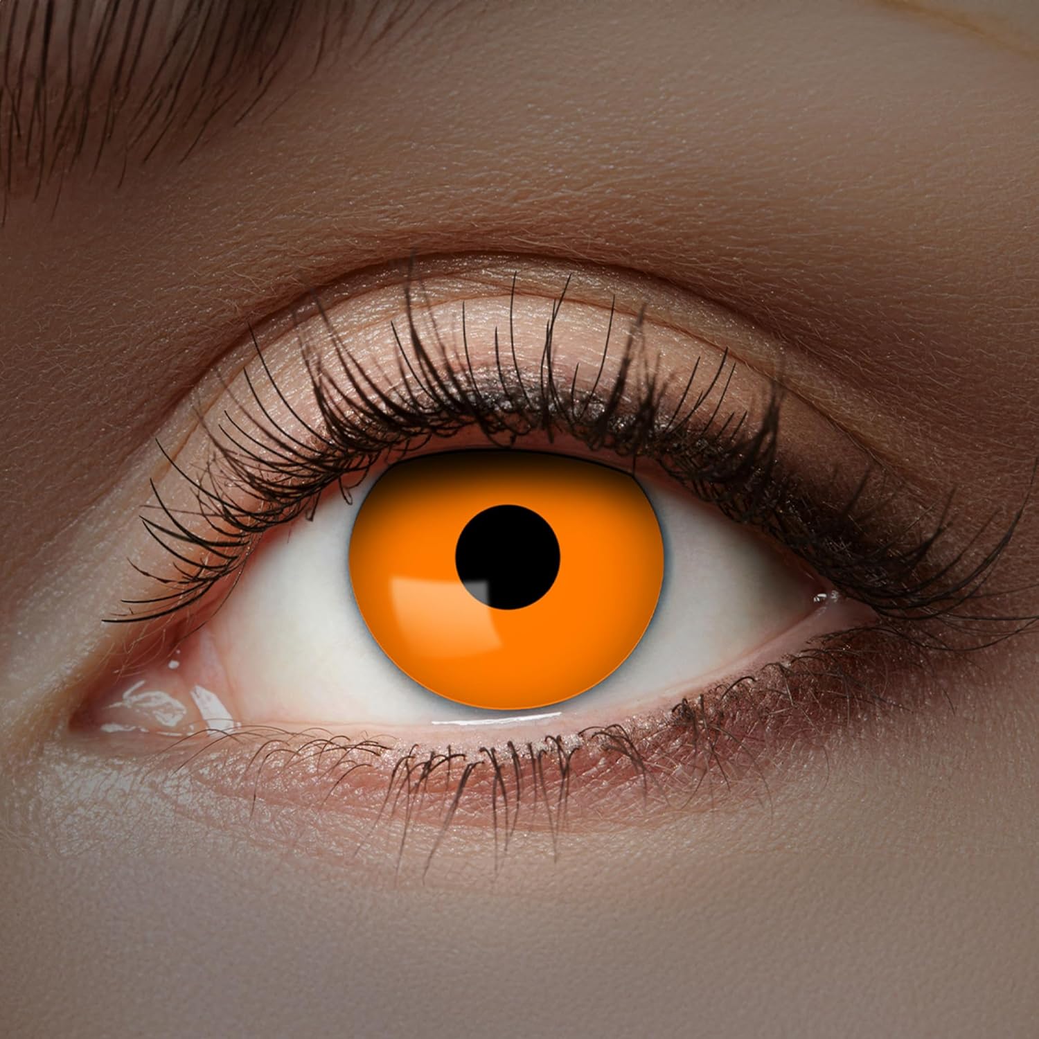 Zoelibat Eyecatcher UV 1 Monats-Kontaktlinsen Flash Orange