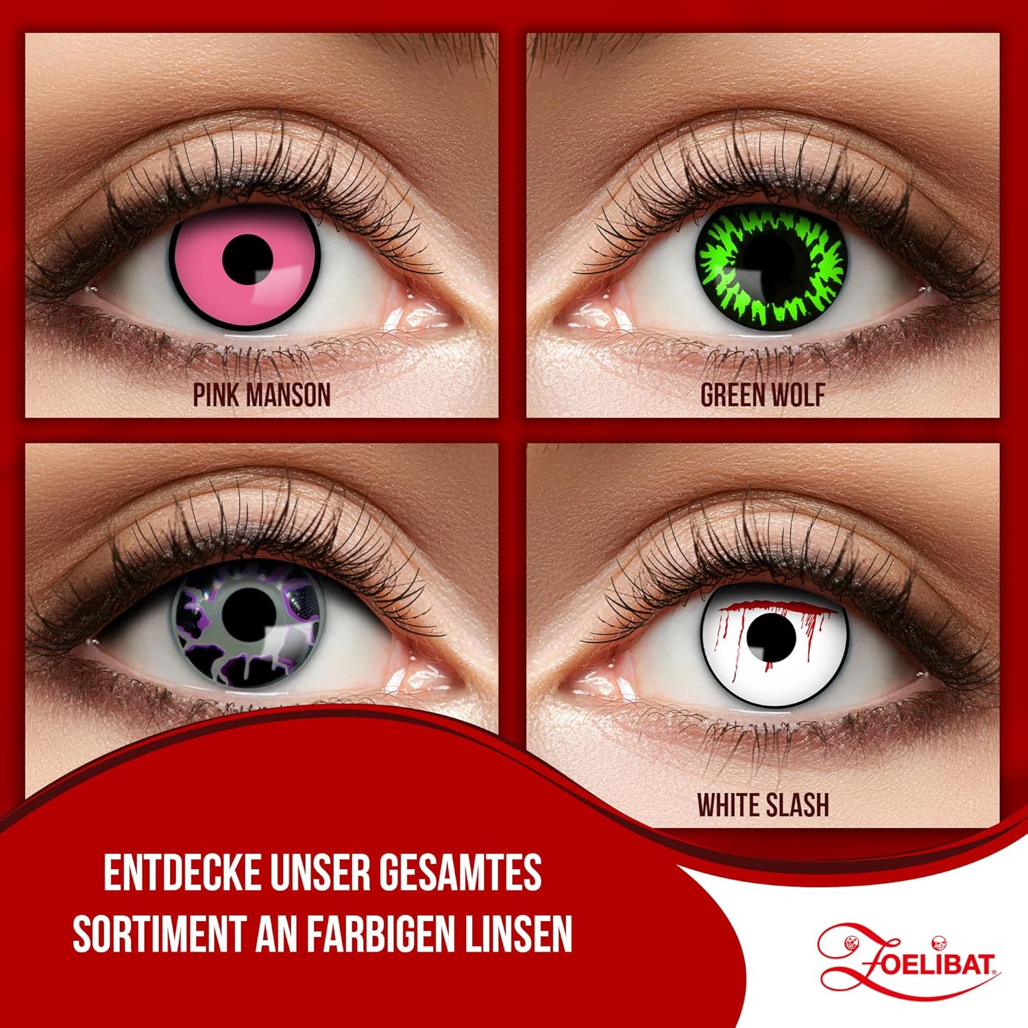 Zoelibat Eyecatcher 3 Monats-Kontaktlinsen Light Sparkles 7