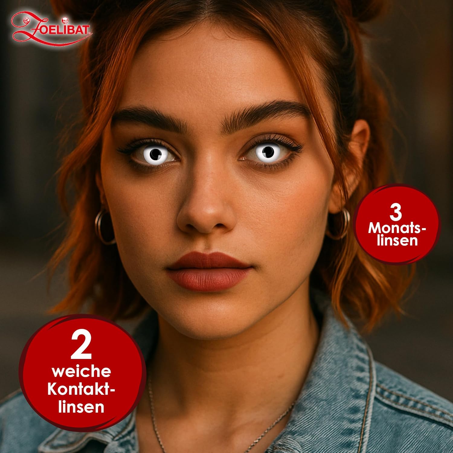 Zoelibat Eyecatcher 3 Monats-Kontaktlinsen Squint 2