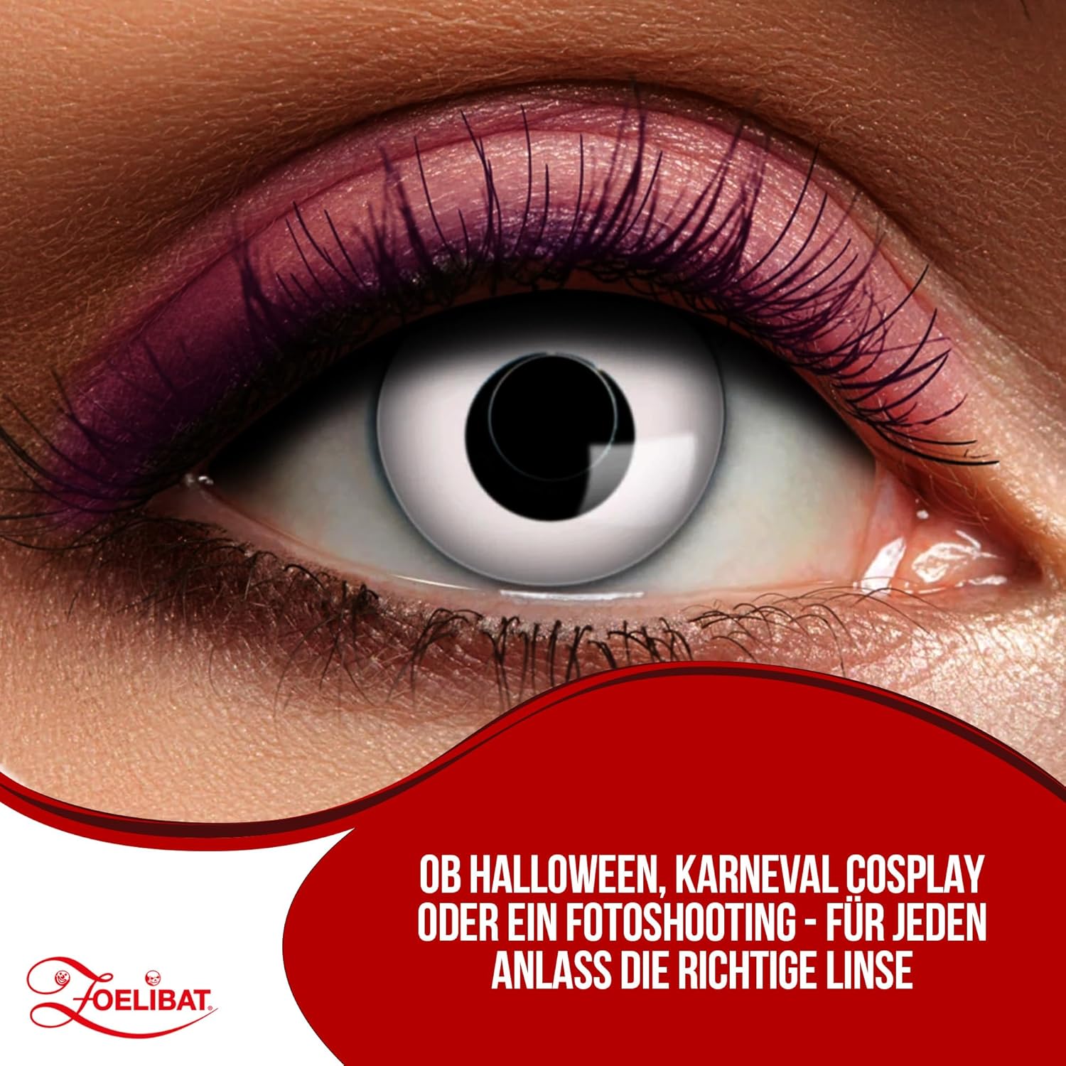 Zoelibat Eyecatcher 3 Monats-Kontaktlinsen Squint 6
