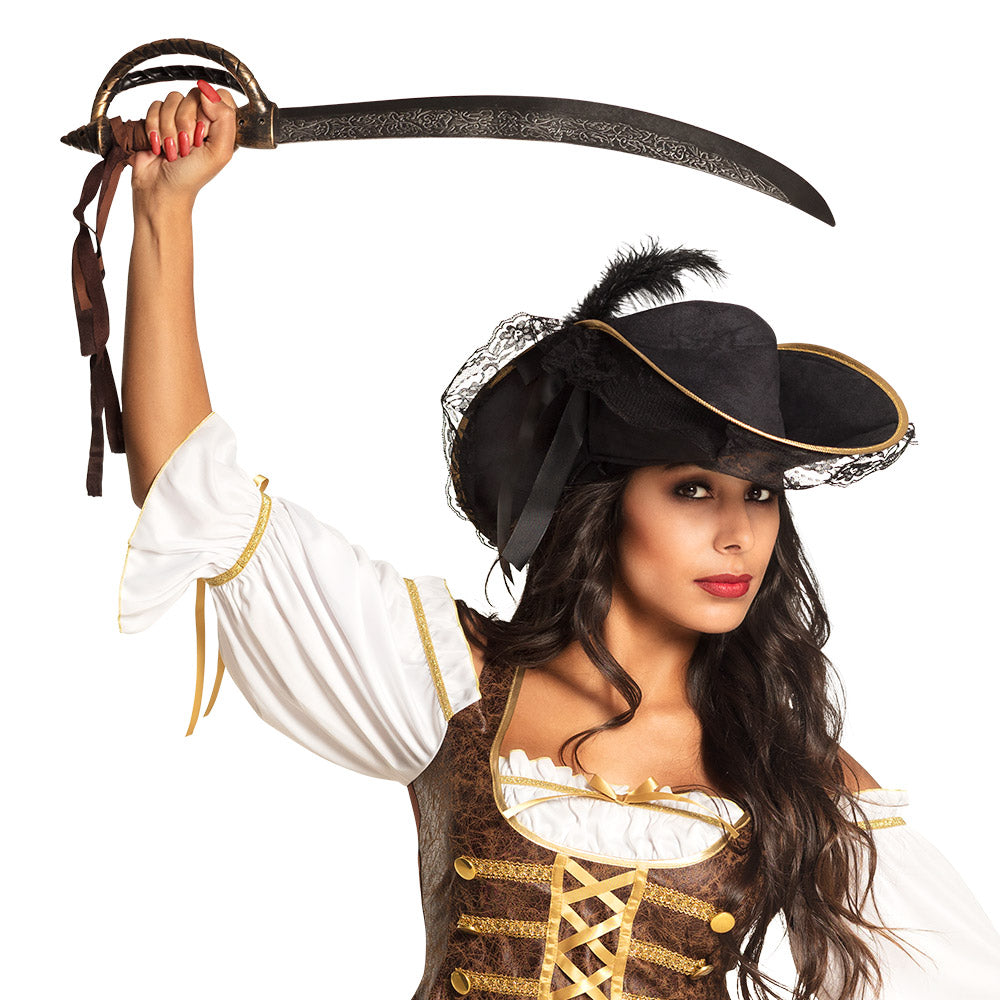 Piratenschwert 68 cm, Wassersäbel für Piraten Kostüm, Karneval & Motto 3