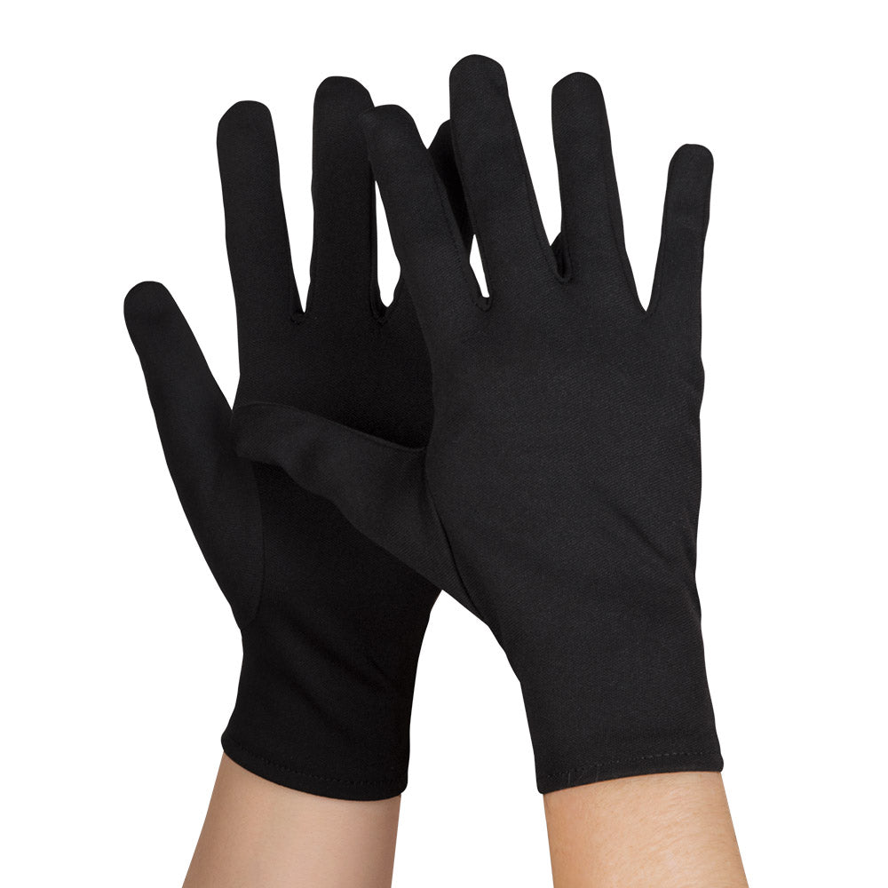 handschuhe schwarz karneval Handschuhe schwarz | Basic Handschuhe bis Handgelenk
