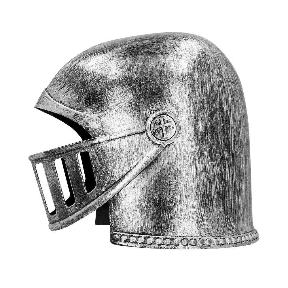 Kinderhelm Ritter deluxe – Mittelalter Helm für Jungen, Kostümzubehör Karneval 4