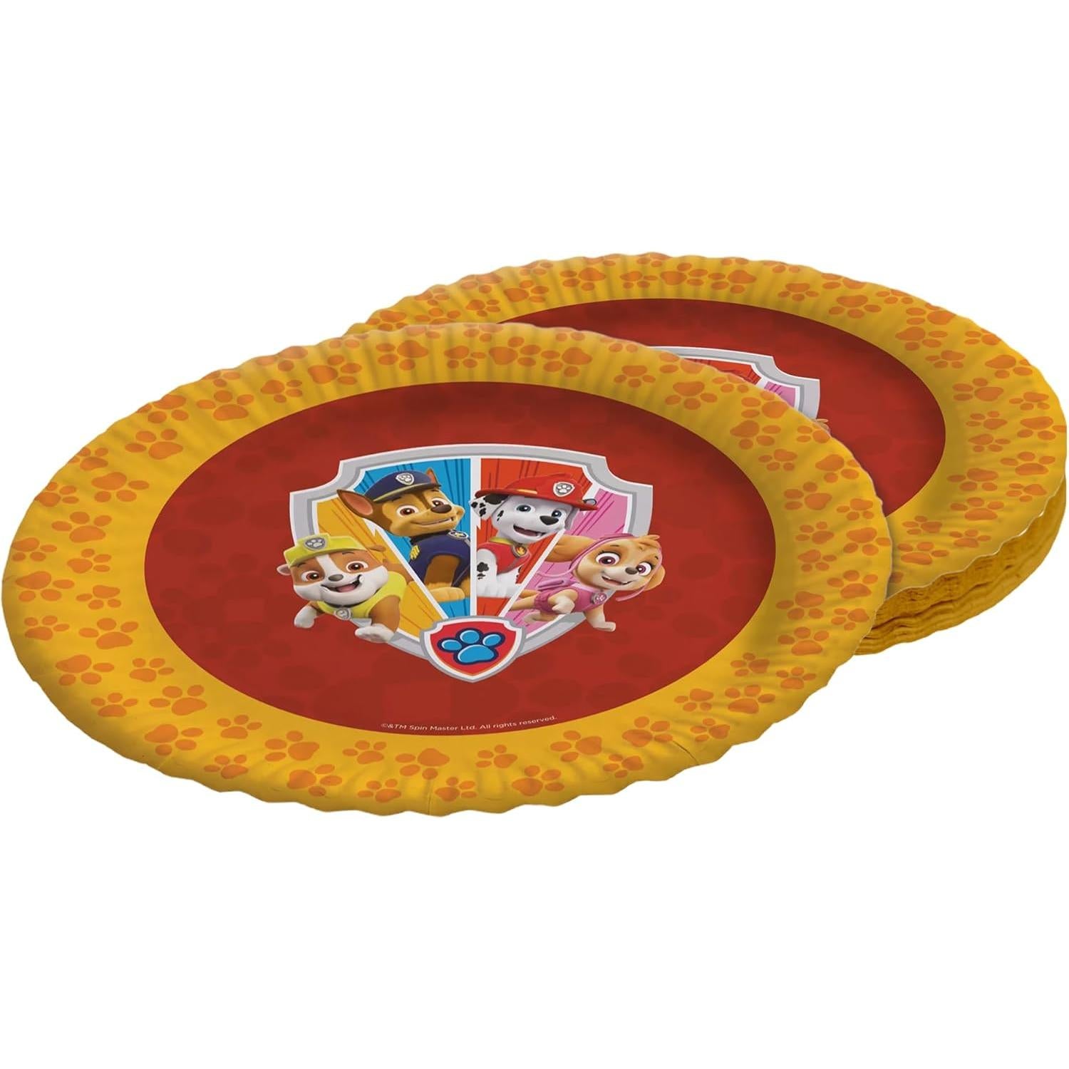 Paw Patrol Papp-Teller 23 cm 8 Stück