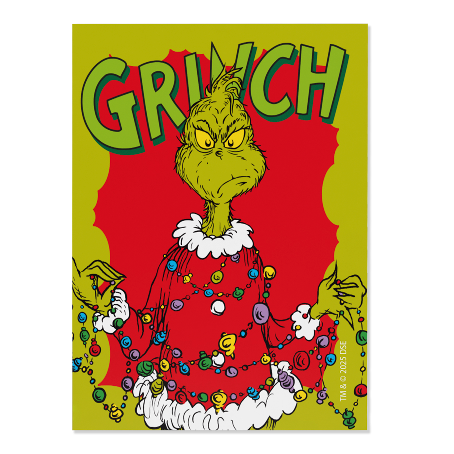 The Grinch Magnet grün – Kühlschrankmagnet mit Weihnachtsmotiv