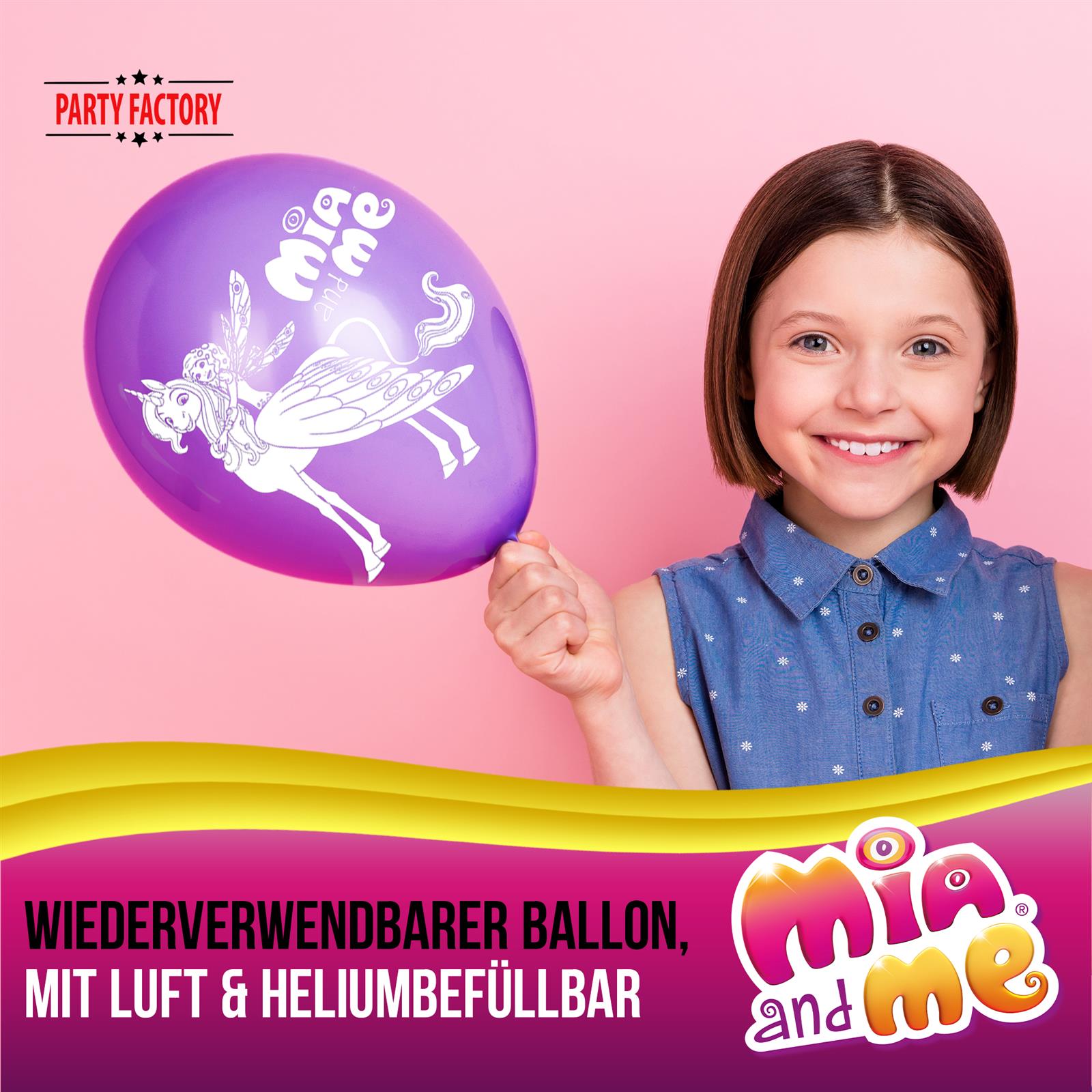 Mia and Me Latexballons Set 25 cm 10 Stk. 2