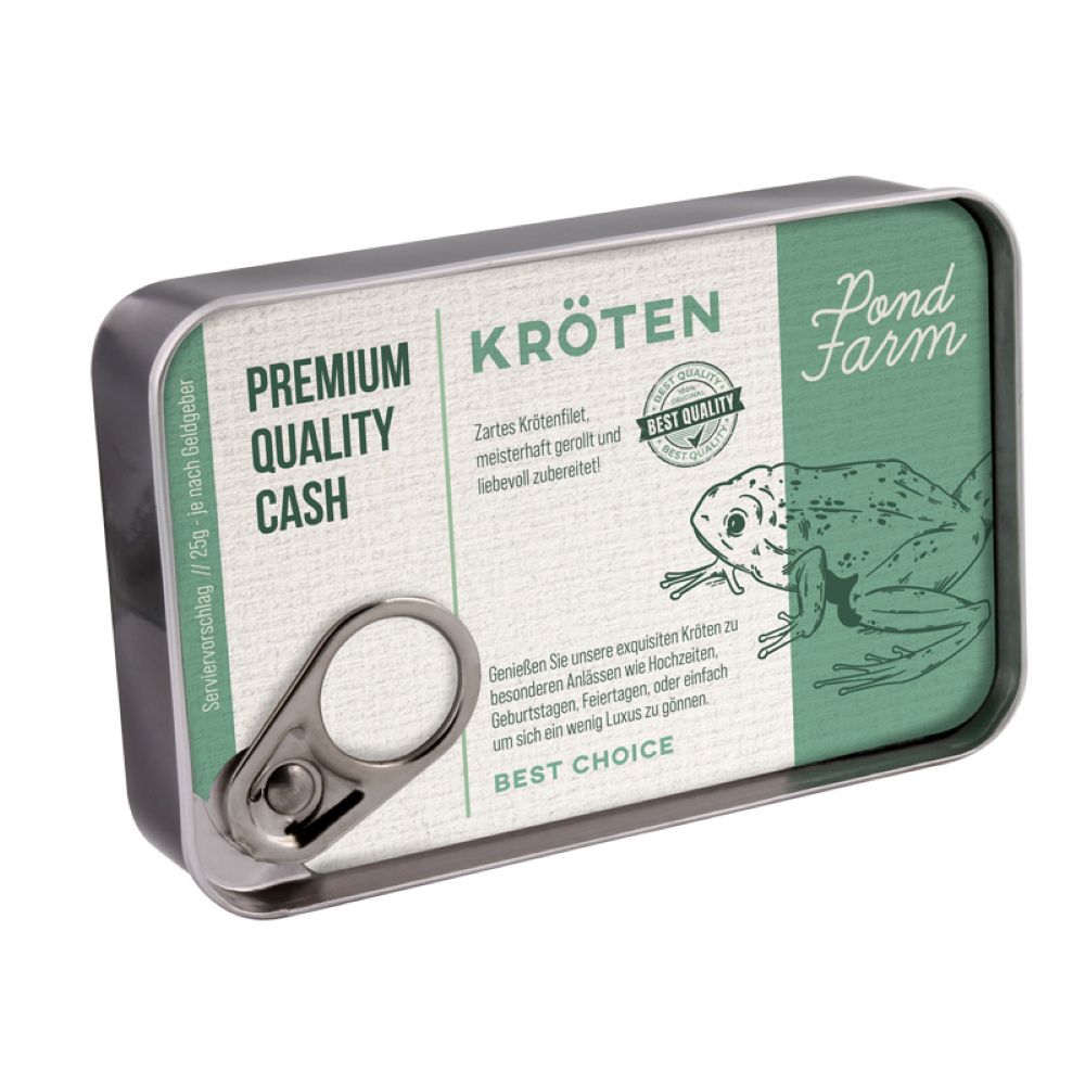 Fischdose Geldgeschenke Design Auswahl 3