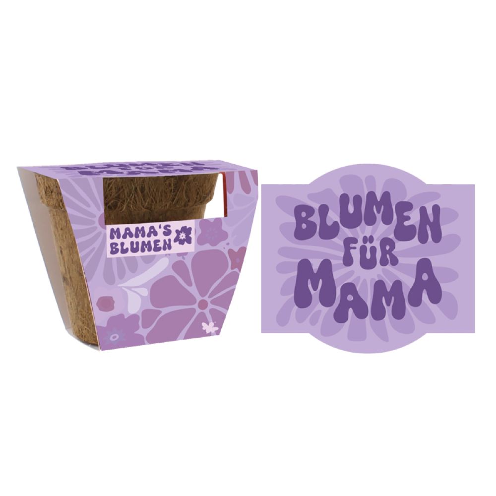 Blumengrüße Blumen für Mama Blumensaat in Geschenkbox zum Muttertag 1