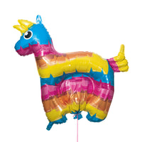Zieh-Pinata Esel aufblasbar Luft Folie 103×100 cm