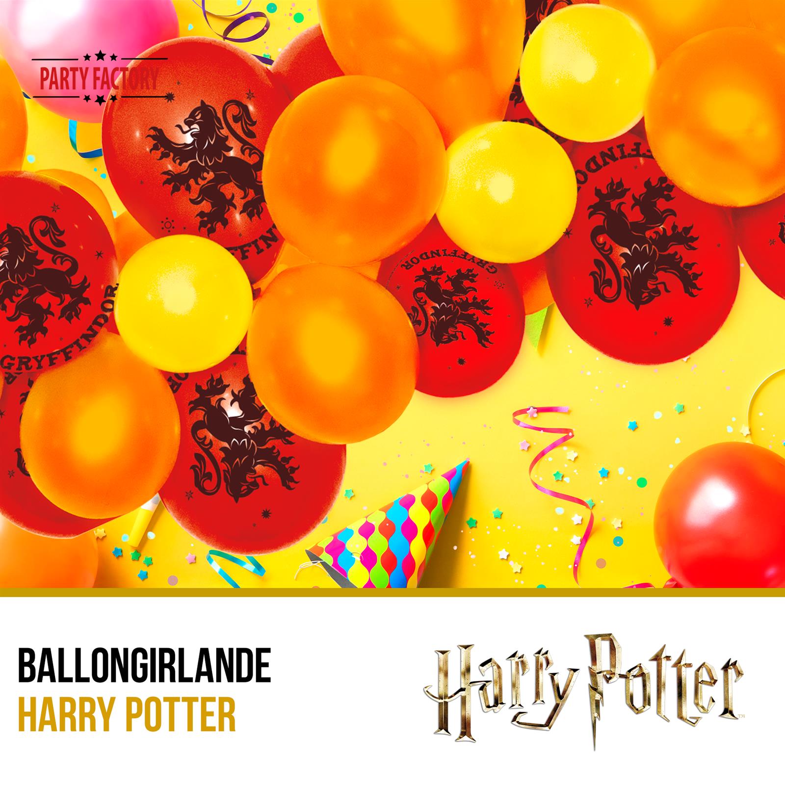 Harry Potter Ballongirlande Set 60-teilig 3