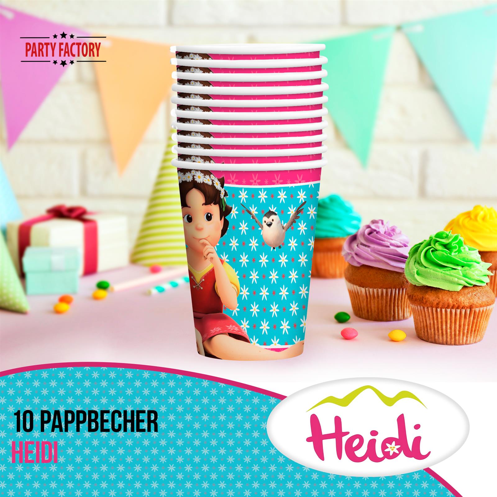Heidi Becher 250 ml 10er-Pack 2