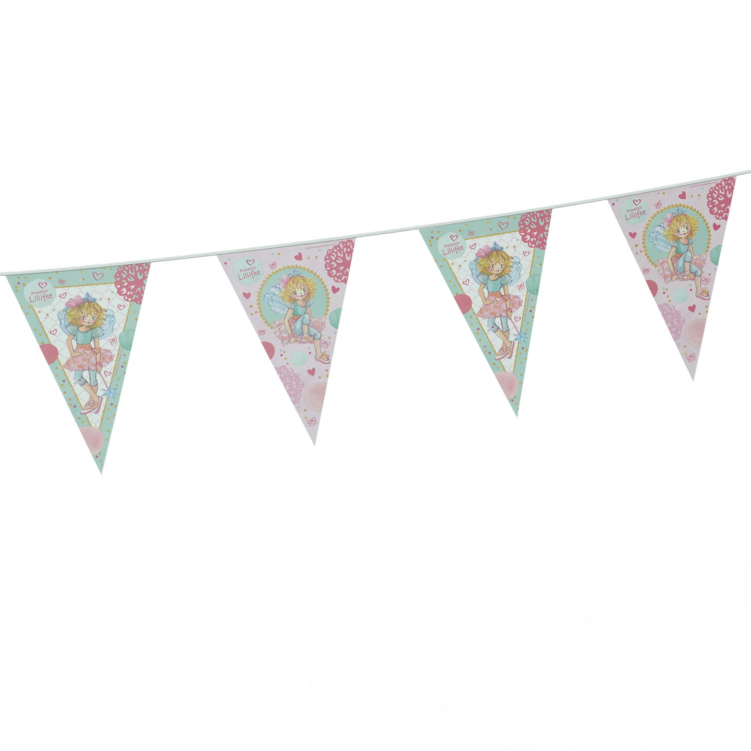 Die Prinzessin Lillifee Wimpelkette 5m