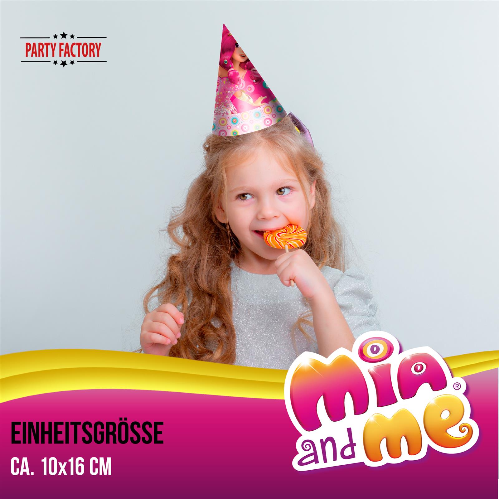 Mia and Me Partyhüte 10 Stück 3
