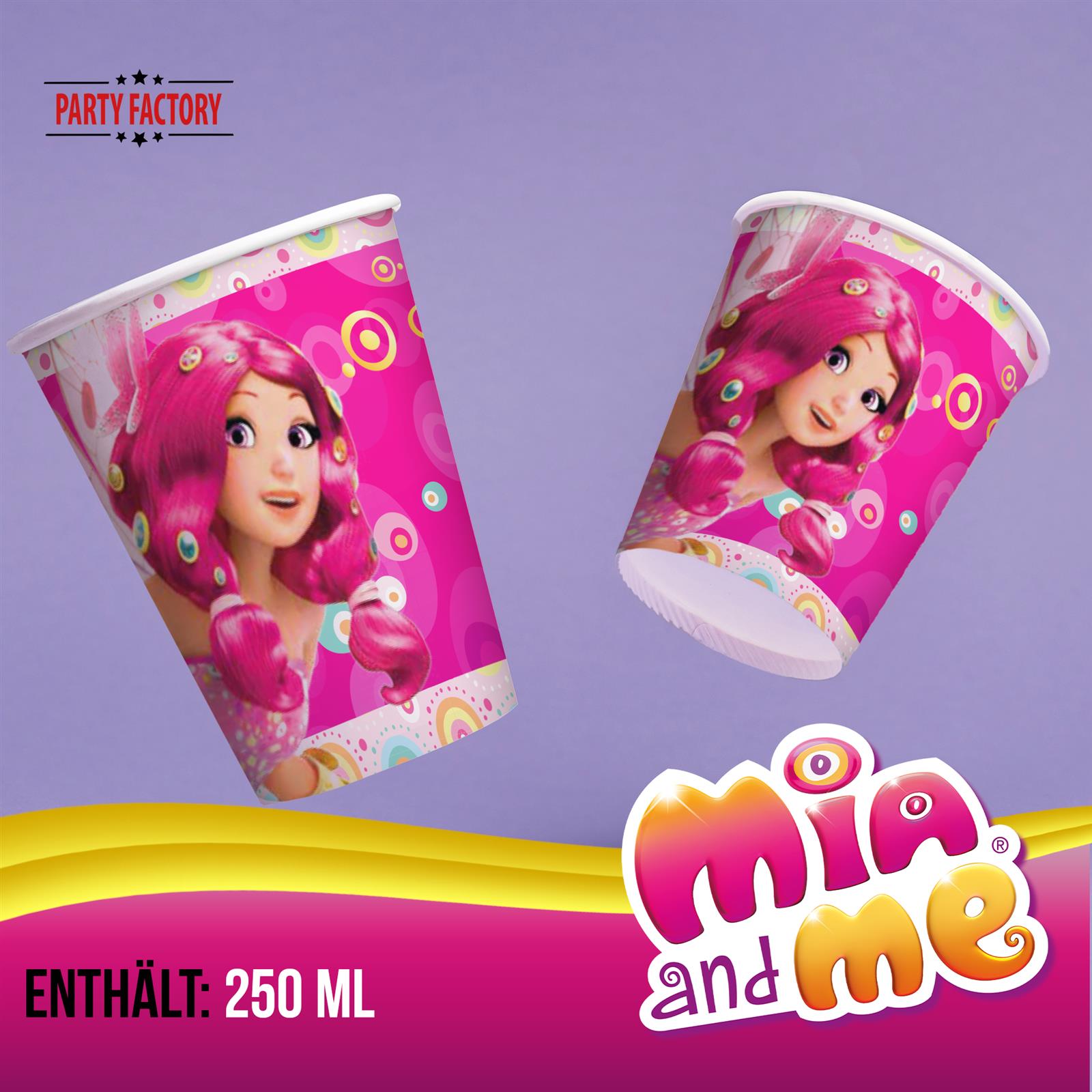 Mia and Me Becher 250 ml 10er-Pack 3