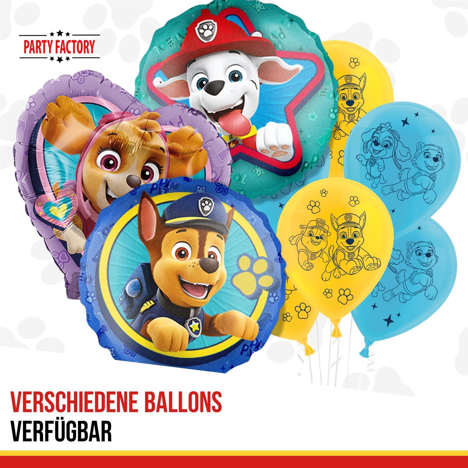 Paw Patrol Folienballon Marshall blau Ø45 cm rund 4