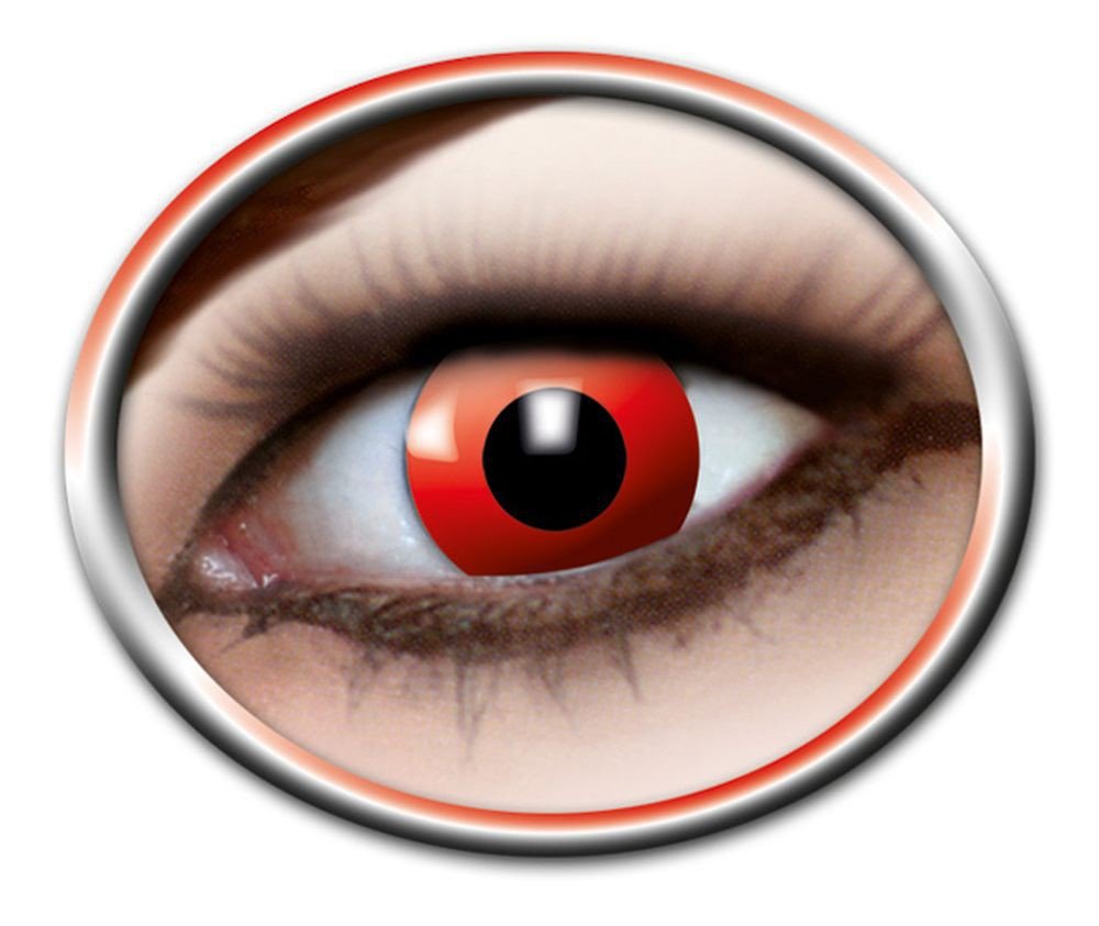 Zoelibat Eyecatcher 3 Monats-Kontaktlinsen Red Devil 2