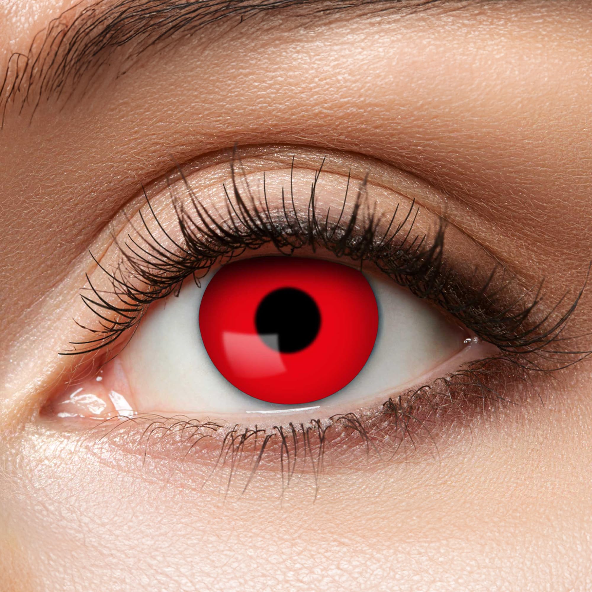 Zoelibat Eyecatcher Wochen-Kontaktlinsen Red Devil 2
