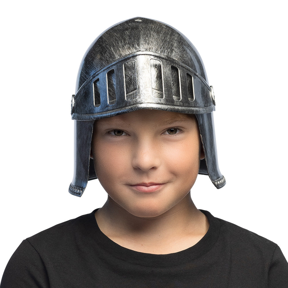 Kinderhelm Ritter deluxe – Mittelalter Helm für Jungen, Kostümzubehör Karneval